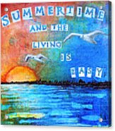 Summertime Acrylic Print