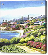 Sun Gold Point La Jolla Acrylic Print