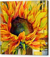 Sunflower Canopy Acrylic Print