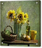 Sunflowers Acrylic Print