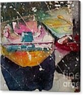 Sunlit Rowboat Acrylic Print