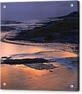 Sunrise Lower Geyser Basin Acrylic Print