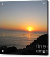 Sunset At Laguna Niguel California Acrylic Print