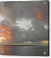 Sunset Before Funnel Cloud 2 Acrylic Print