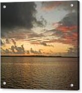 Sunset Before Funnel Cloud 5 Acrylic Print