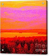 Sunset Glow Acrylic Print