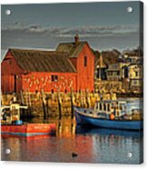 Sunset Light On Motif No. 1 Acrylic Print