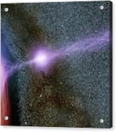 Supermassive Black Hole Corona Acrylic Print