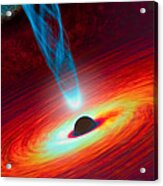 Supermassive Black Hole Markarian 335 Acrylic Print