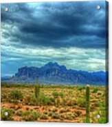 Superstition Mountain Acrylic Print