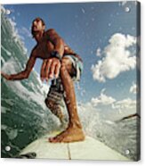 Surfer Acrylic Print