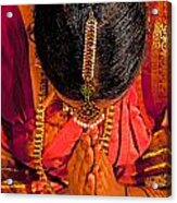 Tamil Nadu Dancer Acrylic Print