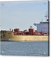 Tanker Bow Lind Acrylic Print