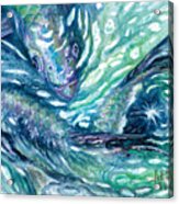 Tarpon Frenzy Acrylic Print