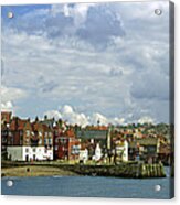 Tate Hill Pier And The Shambles - Whitby Acrylic Print