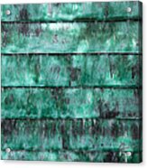 Teal Water Panels Acrylic Print