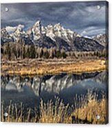 Teton Mirror Acrylic Print