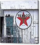 Texaco Times Past Acrylic Print