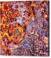 Rust Texture Acrylic Print