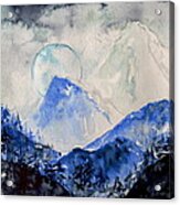 That Strange Frozen Place Where You Keep What Is Left Acrylic Print