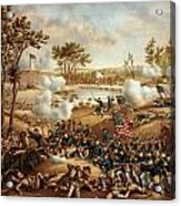 The Battle Of Cold Harbor Acrylic Print