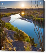 The Big Bend Acrylic Print