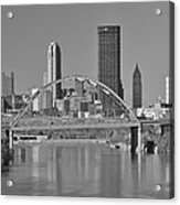 The Birmingham Bridge In Pittsburgh Acrylic Print