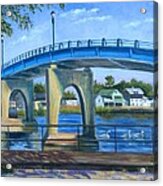 The Blue Bridge Acrylic Print