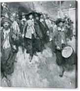 The Burning Of Jamestown, 1676, Illustration From Colonies And Nation By Woodrow Wilson, Pub Acrylic Print