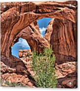 The Double Arch - Arches National Park Acrylic Print