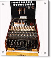 The Enigma Machine Acrylic Print