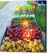 The Farmers' Market Acrylic Print