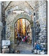 The Gate To Old Town Acrylic Print