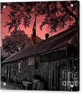 The General Store In Luckenbach Texas Acrylic Print