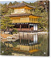 The Golden Temple In Kyoto Japan Acrylic Print