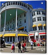 Mackinac Island Grand Hotel Ice Cream Parlor Acrylic Print