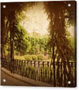 The Italian Garden Acrylic Print