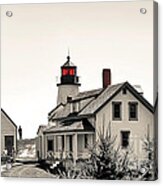 The Lightkeeper Maine Acrylic Print