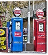 The Lincoln Highway In Bedford County Pa - Filling Station No. 2 Acrylic Print