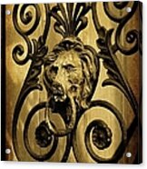 The Lion At The Gate Acrylic Print
