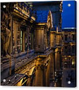 The Louvre - A Royal Palace - A Museum - An Architectural Marvel Acrylic Print