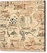 The Map Of Kira Acrylic Print