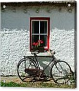 The Old Bicycle Acrylic Print