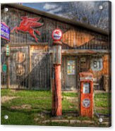 The Old Service Station Acrylic Print
