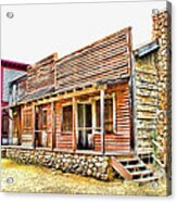 The Old West Acrylic Print