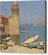 The Port Of Collioure Acrylic Print