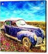 The Rare And Elusive Lincoln Zephyr Acrylic Print