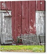 The Red Barn Acrylic Print