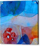 The Right Path - Colorful Abstract Art By Sharon Cummings Acrylic Print