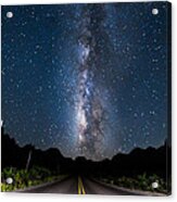 The Road To The Chisos Acrylic Print